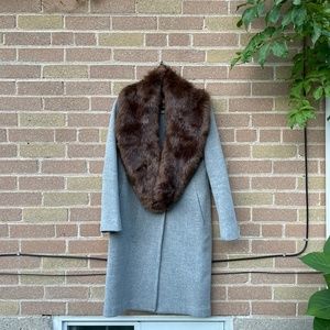 Faux Fur Trim: Zara Brown (Coat Accessory)